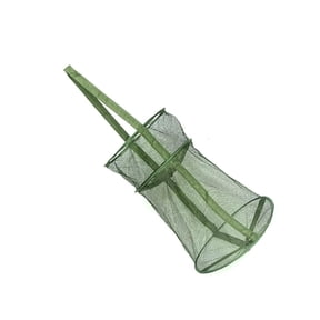 Foldable Fishing Net Storage Cage for Keep Crayfish Minnows Shrimp Lobsters