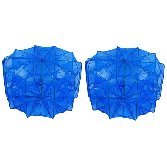 Foldable Fishing Trap,2024 New Upgrade Auto-Foldable Strengthened Net,Fishing Bait Trap,Fis Trap Fishing I5H0