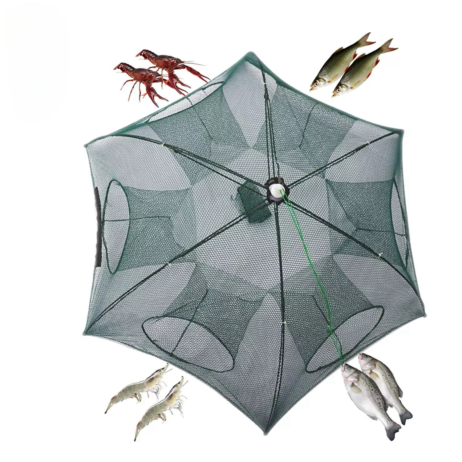 Turtle Trap Fishing Landing Net With Telescoping Pole Handle For Fishing - Buy Bait Trap