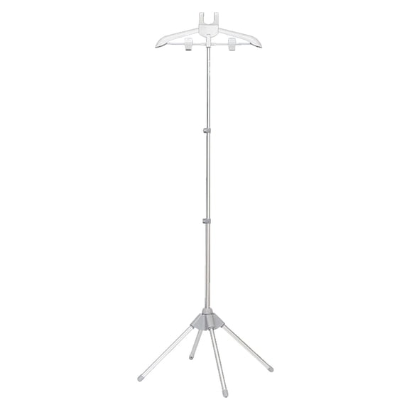 Foldable Floor Ironing Board, Plastic Standing Rack, Portable Household Ironing Station for Clothes, Gray