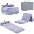 thumbnail image 1 of Foldable Floor Mattress for -Glow in The Dark  Nap Mat with Storage Bag, Portable  Floor Nap for Travel, , Camping, RV, Playroom,, 1 of 6