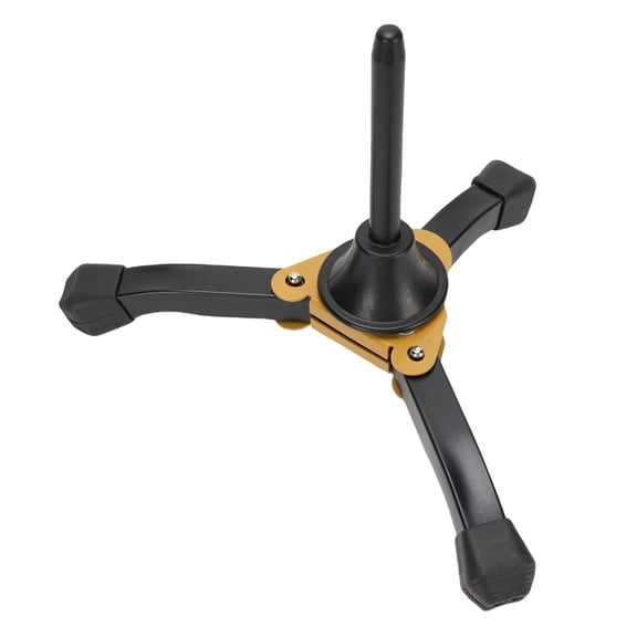 Foldable Flute Clarinet Stand Portable Thickened Tripod Holder Stand for Woodwind Instruments Adjustable Musical Instrument Support