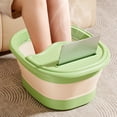 thumbnail image 1 of Foldable Foot Bath Bucket With Handle And Lid Portable Foot Bath Spa Bucket With Massage Acupoints Portable Foot Bath Bucket Foldable Spa Bucket For Foot, 1 of 6