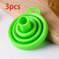 thumbnail image 1 of Foldable Funnel Silicone Collapsible Funnel Portable Funnels For Fuel Hopper Collapsible Beer/ Oil Funnels Kitchen Tools, 1 of 21