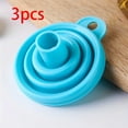 thumbnail image 1 of Foldable Funnel Silicone Collapsible Funnel Portable Funnels For Fuel Hopper Collapsible Beer/ Oil Funnels Kitchen Tools, 1 of 21
