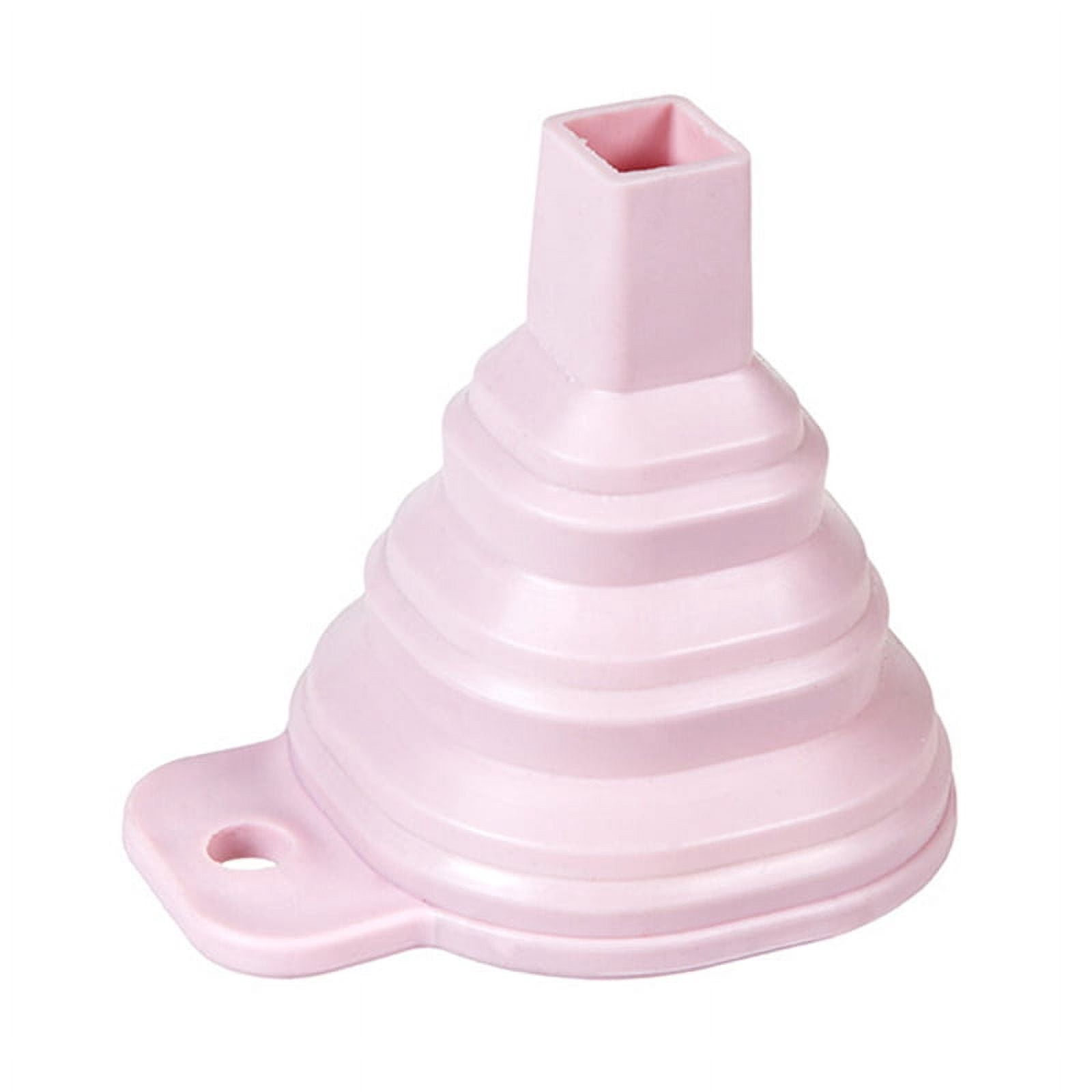 Foldable Funnel Silicone Collapsible Funnels Folding Portable Funnels 3 ...