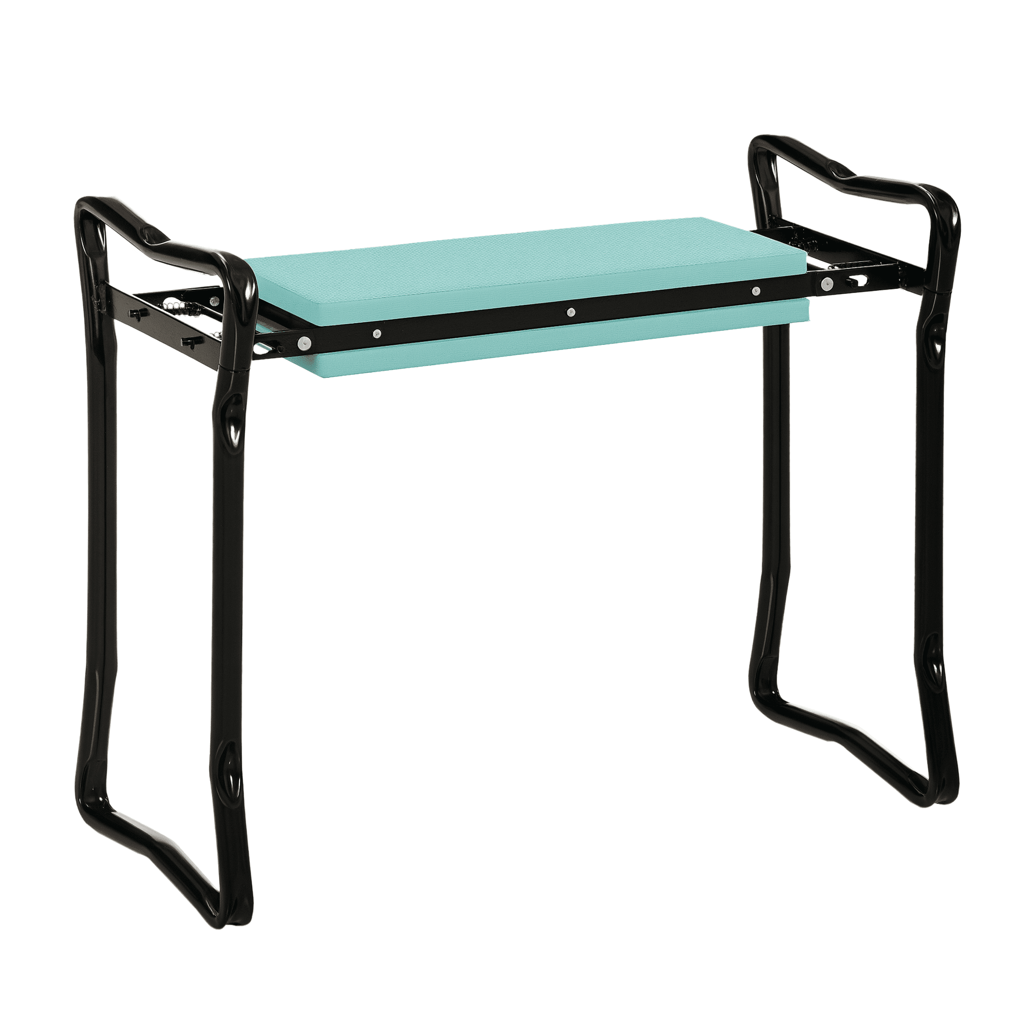 Foldable Garden Kneeler and Seat Bench with EVA Soft Padding, Ergonomic Gardening Kneeling Pad Steel Frame with Support Handles Supports 330lbs for Yard Work