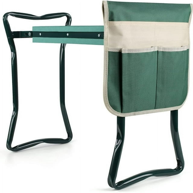 Foldable Garden Kneeler and Seat Heavy Duty Gardening Stool Kneeling