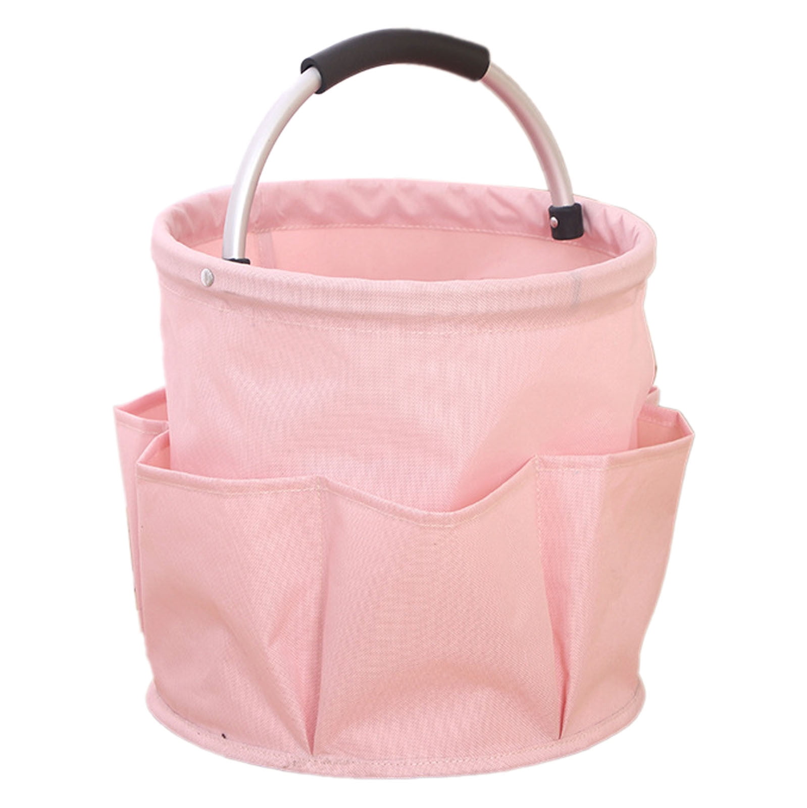 Foldable Garden Tool Bag with 6 Pockets - Heavy Duty Gardening Tote Organizer for Indoor/Outdoor Use - Waterproof Tool Storage for Pruners, Gloves & Supplies
