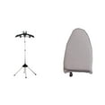 thumbnail image 1 of Foldable Garment & Clothes Drying Rack, Foldable Clothes Stand with Adjustable Height, Handheld Hanging Hanger Stand, 4-Leg Clothes Steam Ironing Machine Accessories Bracket, 1 of 7