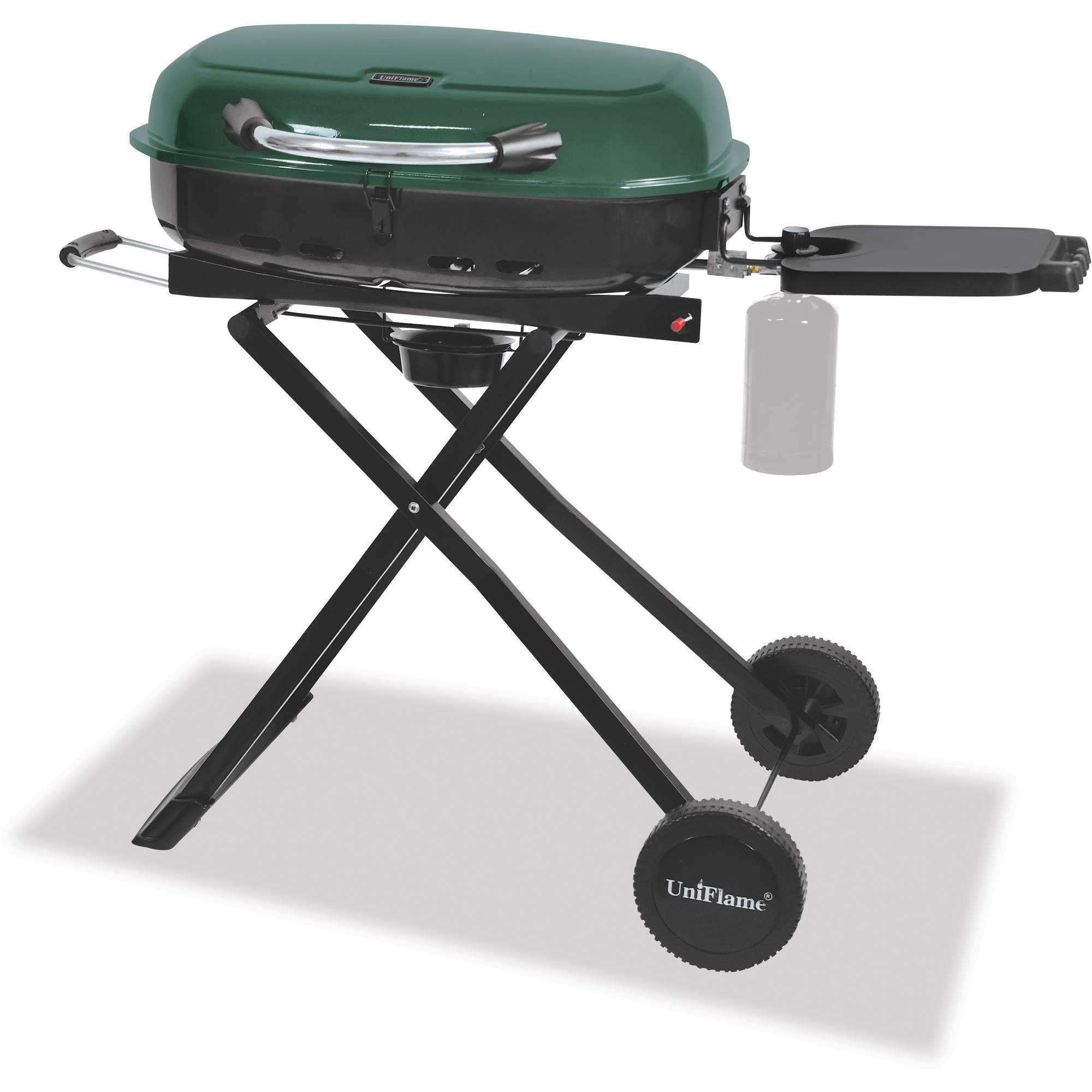 Foldable Gas Tailgate Grill - Green - image 1 of 4