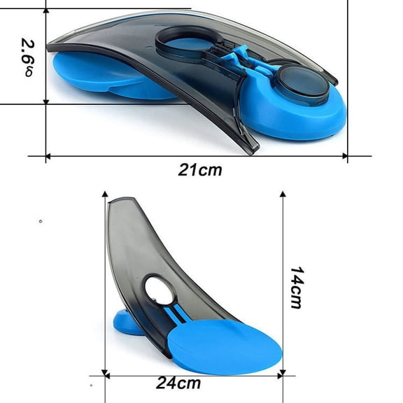 Foldable Golf Putting Training Aid, Pressure Shift Putt Practice Board with Suction Cups, Portable Golf Swing Balance Trainer for Indoor Outdoor Office Use