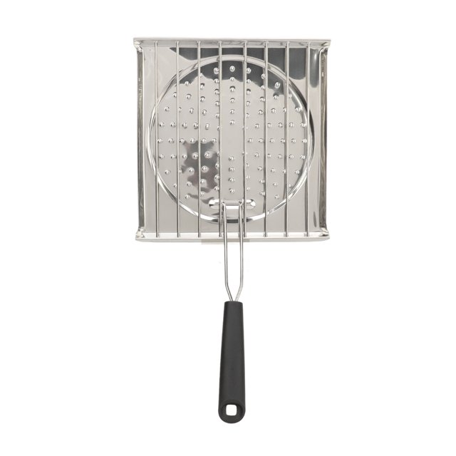 Foldable Grill Baskets with Foldable Handle Easy To Clean Stainless