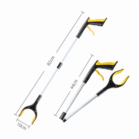 Foldable Gripper Extende Spring Grip Trash Pick Up Claw Mobility Aid Outdoor Indoor Portable Cleaning Tools for Elderly Home Use