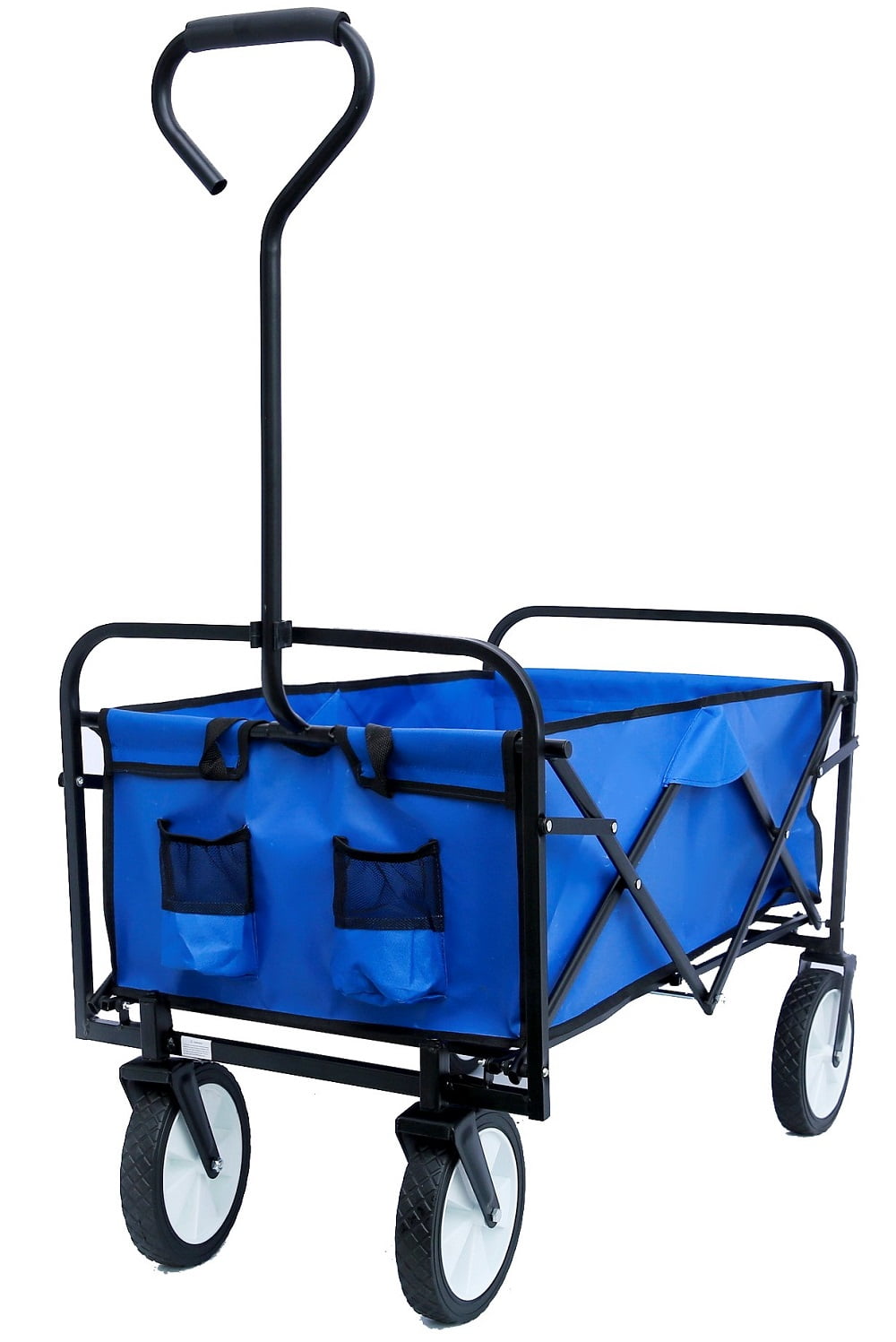 Foldable Grocery Wagon, SEGMART Garden Carts with Big Wheels, Outdoor