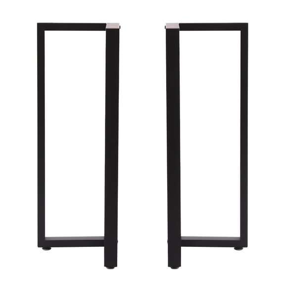 Foldable Hairpin Legs, 35 Inch Height 17.7 Inch Wide Table Legs, V-Shape Right Angle Metal Table Legs, Supports 220 lbs, Complete Set for Desk