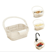 thumbnail image 1 of Foldable Hanging Sink Drain Basket,Foldable Hanging Fruit Vegetable Washing Colander, No-Drill Removable Sink Filter Basket For Food Scraps, Produce Rinsing, Leftover Draining And Daily Cleanup, 1 of 6