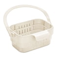 thumbnail image 1 of Foldable Hanging Sink Drain Basket, Space-Saving Kitchen Colander with Quick-Drain Design, Versatile Sink Strainer Basket for Fruits, Vegetables, Utensils & Dish Drying(Ivory White), 1 of 6