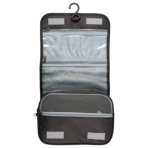 Foldable Hanging Travel Bag Water Resistant Toiletry Bag Organizer with Hook Travel Makeup Pouch for Toiletries Accessories Women