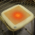 thumbnail image 1 of Foldable Heated Seat Cushion for HIPS, Heating Chair Pad, 3 Temperature Settings with USB Port, Light & Portable - Office/Home Use,16X16X2 in, 1 of 6