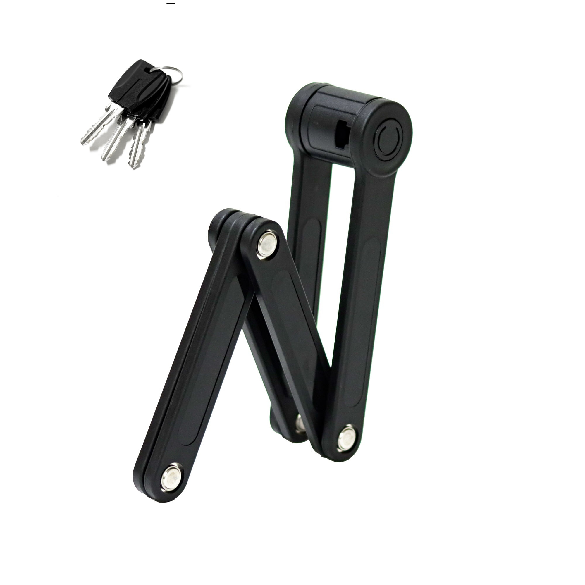 Foldable Heavy-Duty Anti-Theft Bicycle Lock