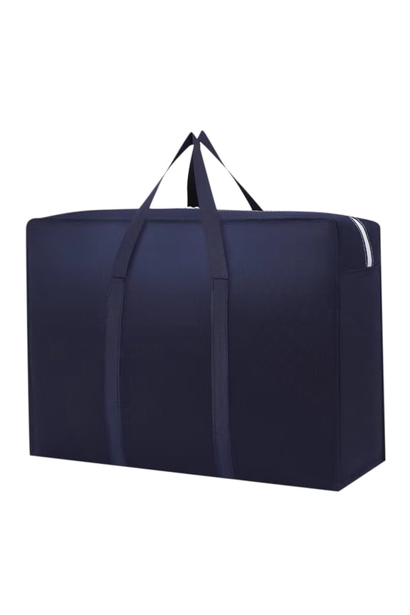 Foldable High-Capacity Luggage Travel Bag - Thickened Storage Tote for Clothes, Camping & Moving - 20x12x10 Inch
