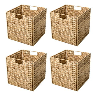 Trademark Innovations Water Hyacinth Baskets in Storage Baskets & Bins
