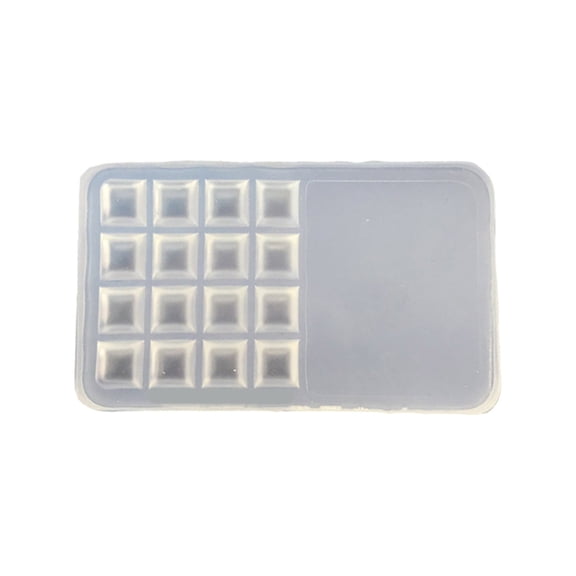 Foldable Hygienic Silicone Color Palette Easy Clean Surfaces Ideal Travel Craft Projects