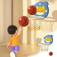 thumbnail image 1 of Foldable Indoor Basketball Hoop Set for Kids - Adjustable Height Mini Basketball Game Toy with Silent High Bounce Ball & Pump - Home Sports Training Equipment for Children Ages 3+, 1 of 6