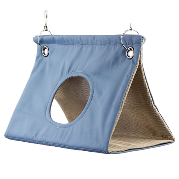 Foldable Indoor Hanging Sleeping Bed for Pet Parrots Lovebirds and Conures Cozy Warm Hut