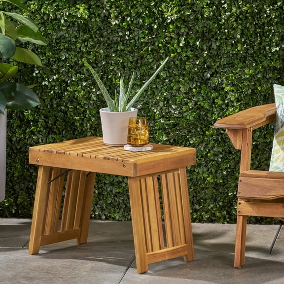 Foldable Indoor Side Table / Compact Size for Small Spaces