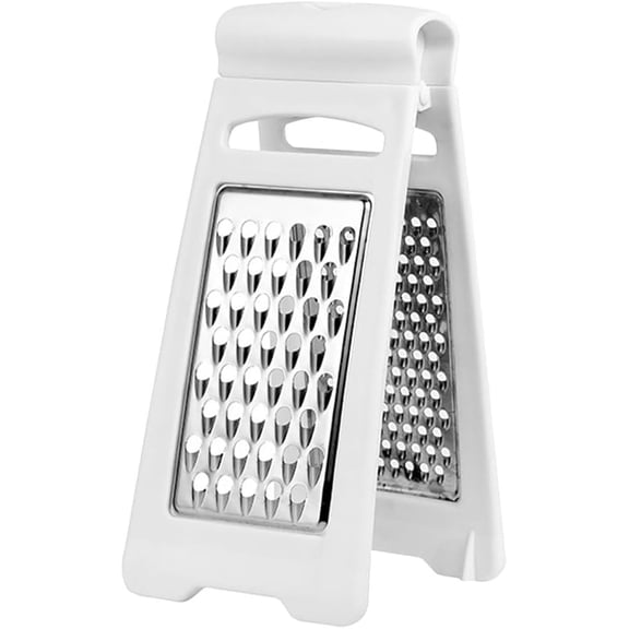 Foldable Vegetable Grater, Non-Slip Handle Multi Handheld Slicer for Potato Carrot Cucumber, Size 9.254.923.34 Inch, 9 oz Lightweight Kitchen Tool