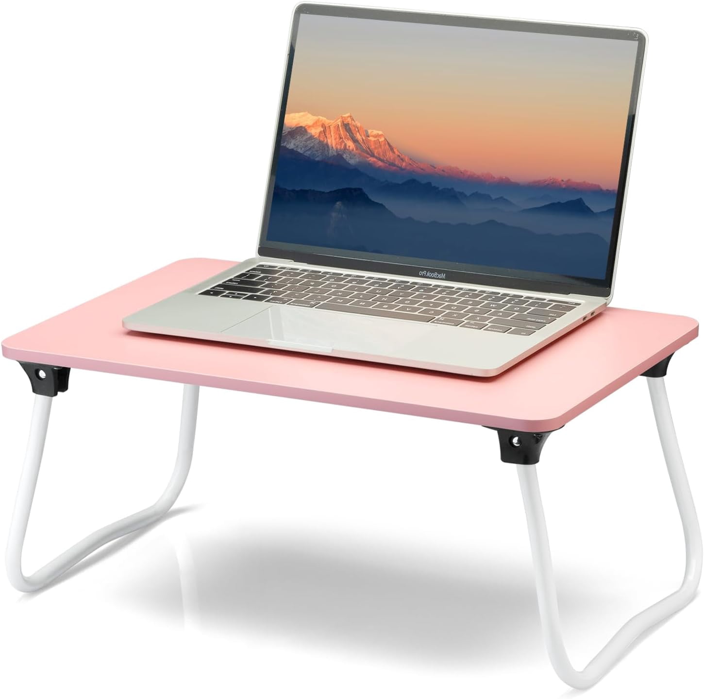 Foldable Lap Desk, Portable Bed Table, Laptop Stand, Lightweight & Mini ...