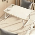 thumbnail image 1 of Foldable Lap Desk | Portable Laptop Stand & Bed Tray Table | Lightweight Wooden Mini Desk for Sofa, Floor, Breakfast & Drawing, 1 of 6