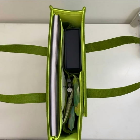 Foldable Laptop Backpack, Lightweight Travel Briefcase for Women, Green Work Tote with Interior Organizer for Commuting and Weekend Trips