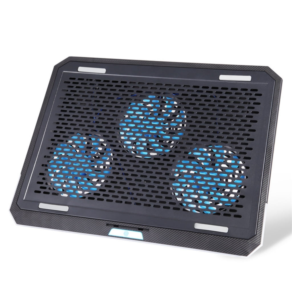 Silents Cooling Stand for Laptops RGBs Touch Lights 3 Speed Setting Foldable Design Universal Compatibility
