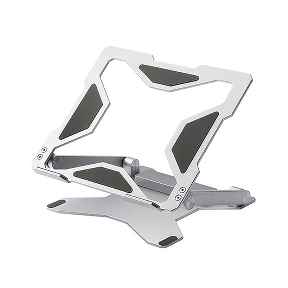 Ergonomic Adjustable Computer Stand Aluminum Laptop Holder for w/ Heat-Vent to Elevate Laptop 11-15.6inch USB Port Optio