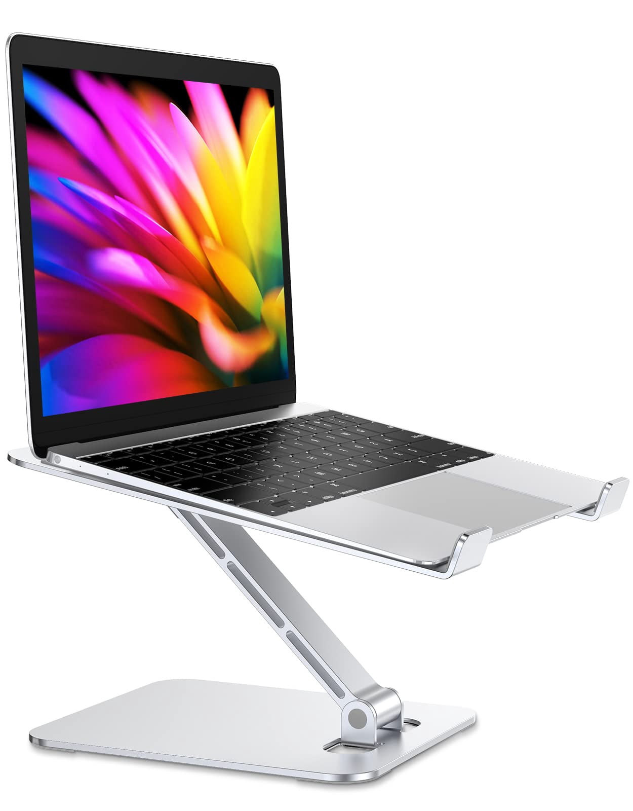 Foldable Laptop Stand, Height Adjustable Ergonomic Computer Stand for ...