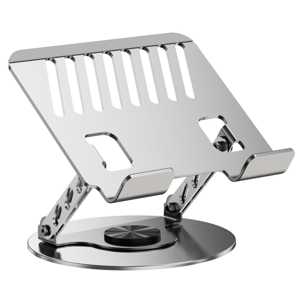 Foldable Laptop Stand With 360 Rotating Base And Two Axises For Optimal Cooling Desktop Suspension Design Car