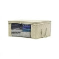 thumbnail image 1 of Foldable Large Capacity Clothes Storage Bag Organizer with Reinforced Handle, Sturdy Zipper, Clear Window, Fabric Clothes Bag Storage Box for Comforters Blankets Bedding Foldable Closet Organizer, 1 of 9
