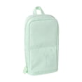thumbnail image 1 of Foldable Large Capacity Pencil Case with Phone Stand, Multi-Compartment Stationery Organizer, Waterproof Canvas, Travel-Friendly & Stylish Stationery Storage, 1 of 5