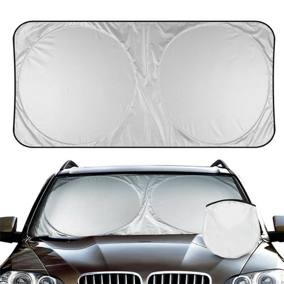 Foldable Large Sun Shade Truck Van Car Windshield Visor UV Block Cover Protector