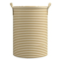 Foldable Laundry Basket | Collapsible Dirty Clothes Hamper with Handles | Multi-Purpose Storage Organizer for Bathroom, Dorm & Kids Room | Non-Woven Fabric