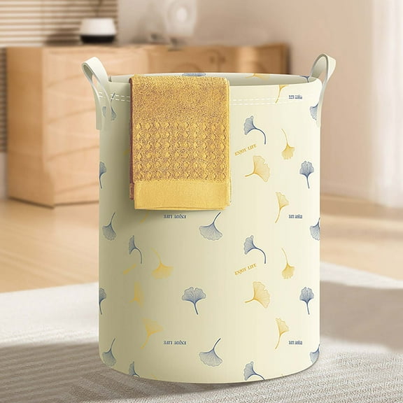 Foldable Laundry Basket with High Capacity, Collapsible Dirty Clothes Hamper, Portable Storage Bin with Handles for Home, Bedroom, and Bathroom Organization, Space-Saving Design