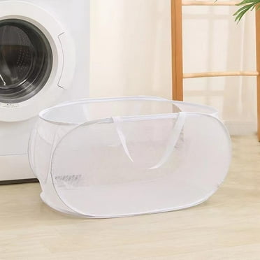 Foldable Laundry Basket - Popup and Collapsible, Folds For Storage N9D5