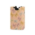 thumbnail image 1 of Foldable Laundry Hamper Bag with Handles Dirty Clothes Basket 12.6" x 11" x 22.7" Cute Animal Print Bows, 1 of 7