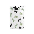 thumbnail image 1 of Foldable Laundry Hamper Bag with Handles Dirty Clothes Basket 12.6" x 11" x 22.7" Green and Black Bows, 1 of 7
