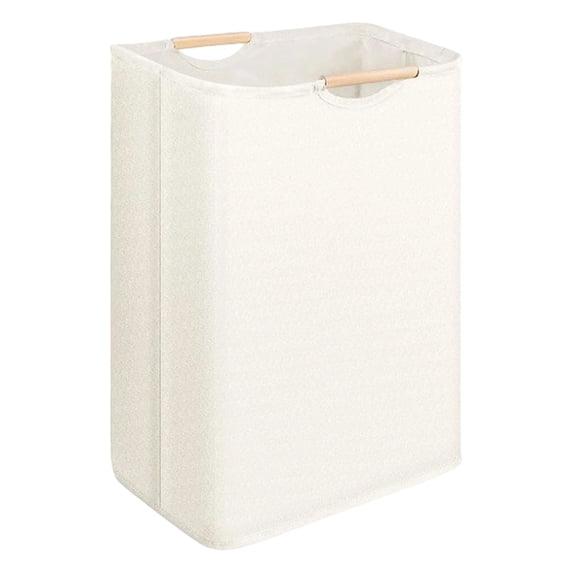 Foldable Laundry Hamper with Handles, Large Capacity Collapsible Laundry Basket for Home Use, Space-Saving Cloth Hamper for Bedroom, Dormitory, and Laundry Room Organization