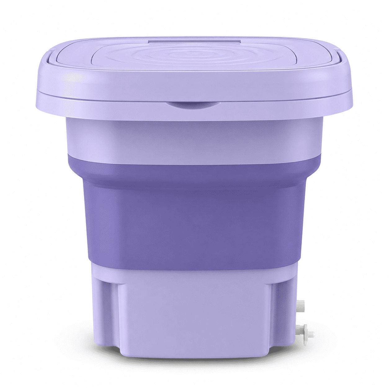 Foldable Mini Washing Machine – Portable Electric Washer with Drain Basket