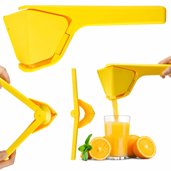 1 Pack Foldable Easy Squeeze Manual Citrus Juicer Lemon Orange Squeezer Press
